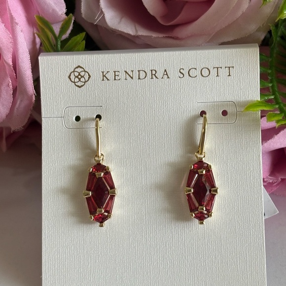 NWT Kendra Scott Lindy Rae Lee Drop Earrings - Picture 2 of 3
